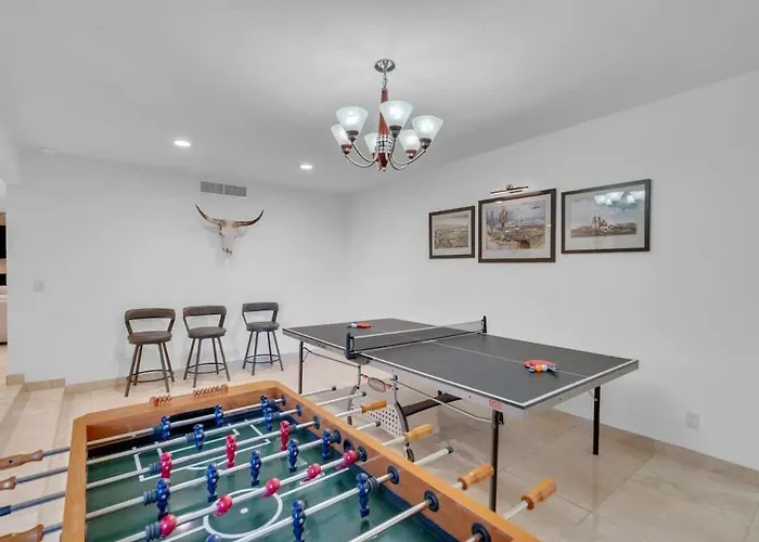Holiday home Desert Vibes With Pool Sauna & Game *